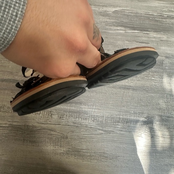 Merrell Sirah Cloak Wedge Black Grain Leather Shoe - Picture 11 of 13